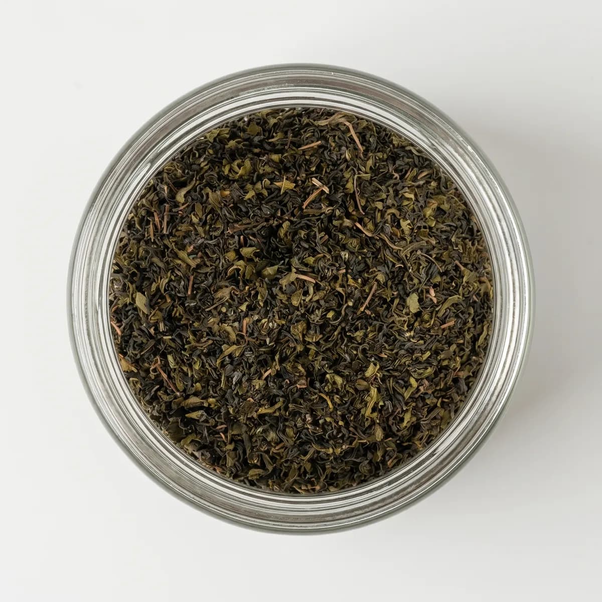 Darjeeling Green Tea closeup 1
